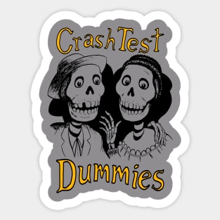 Vintage Crash Test Dummies Sticker